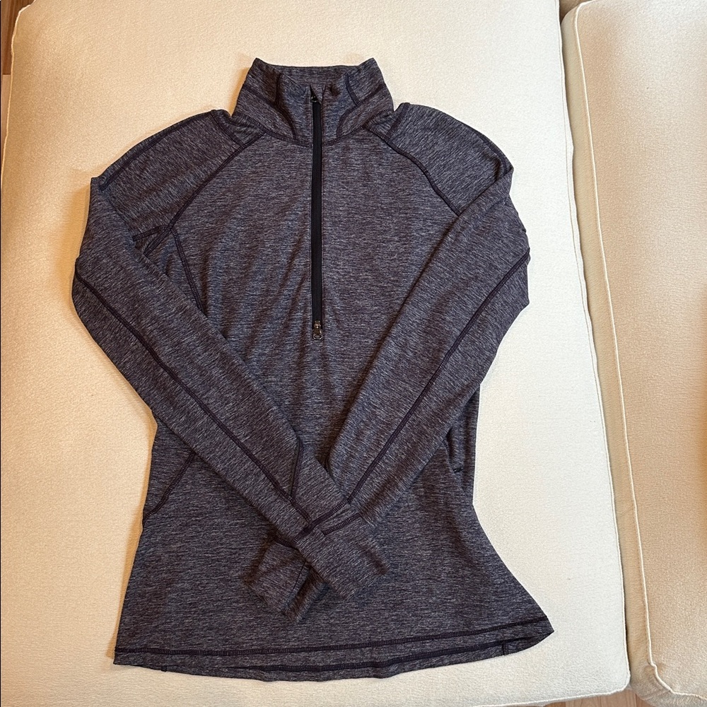 Lululemon long sleeve athleisure top purple heather